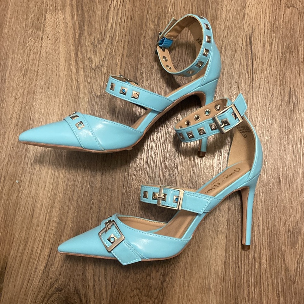 NEW Studded Strap Stiletto